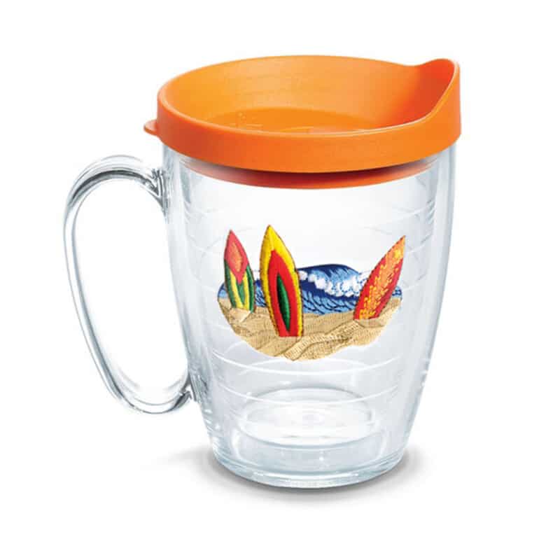 Custom Tervis® Classic Mug Embroidered Emblem - 16 oz.