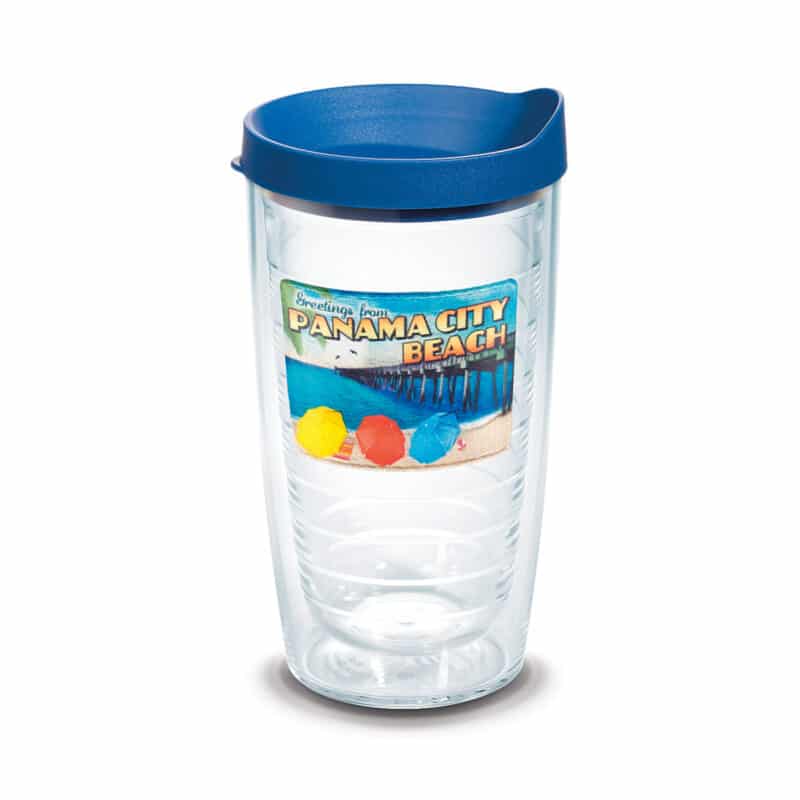 Custom Tervis® Classic Tumbler Enhanced Embroidered Emblem - 16 oz. - 1