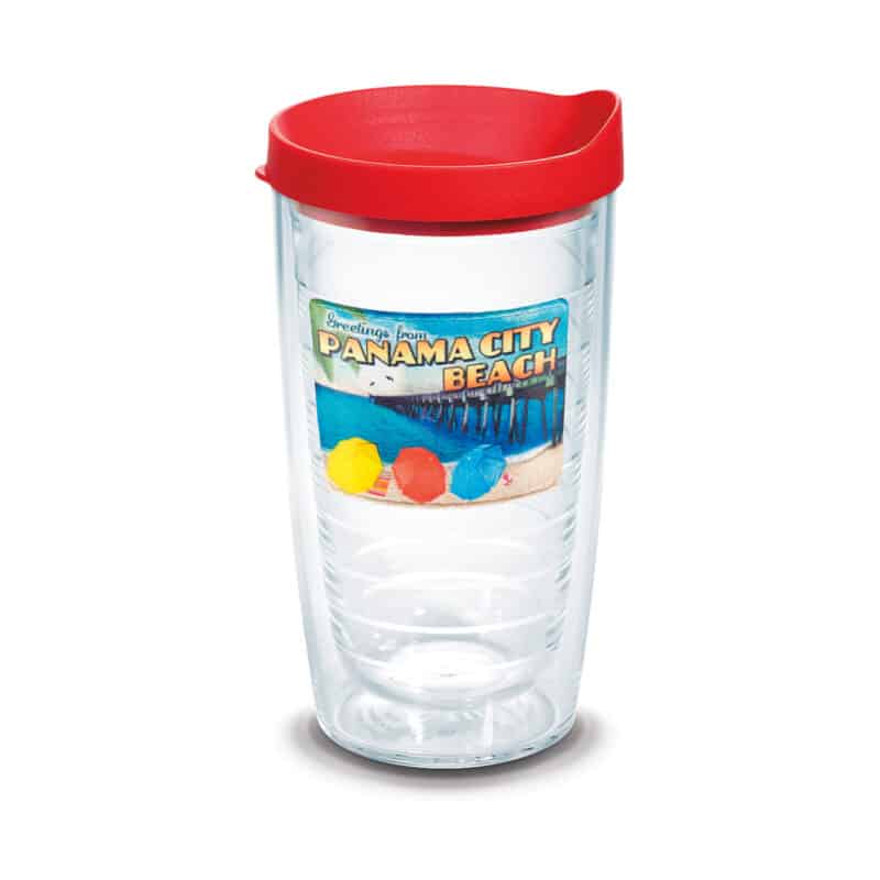 Custom Tervis® Classic Tumbler Enhanced Embroidered Emblem - 16 oz. - 8