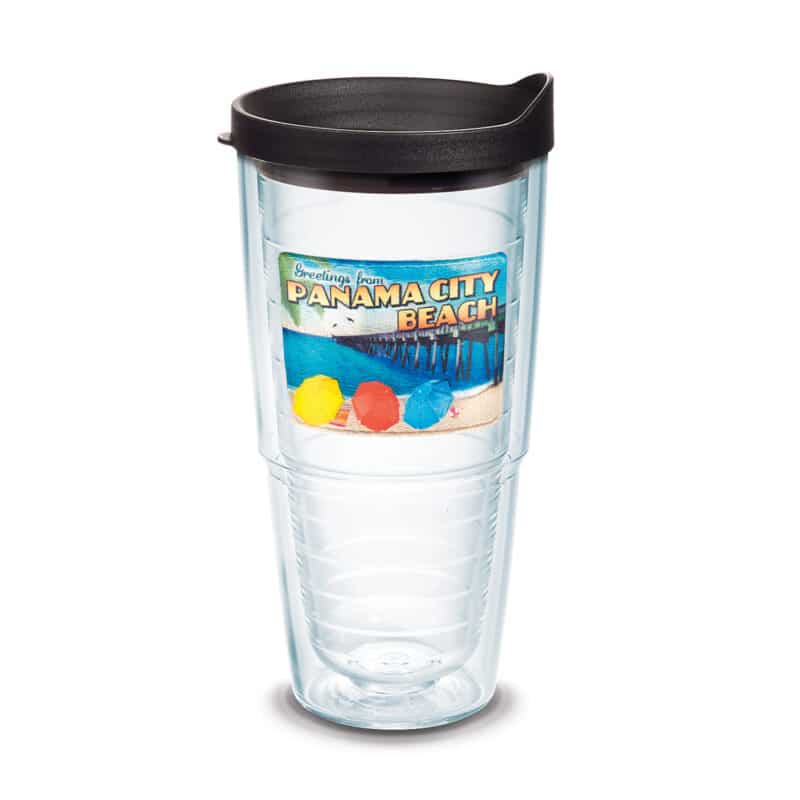 Custom Tervis® Classic Tumbler Enhanced Embroidered Emblem - 24 oz. - 1