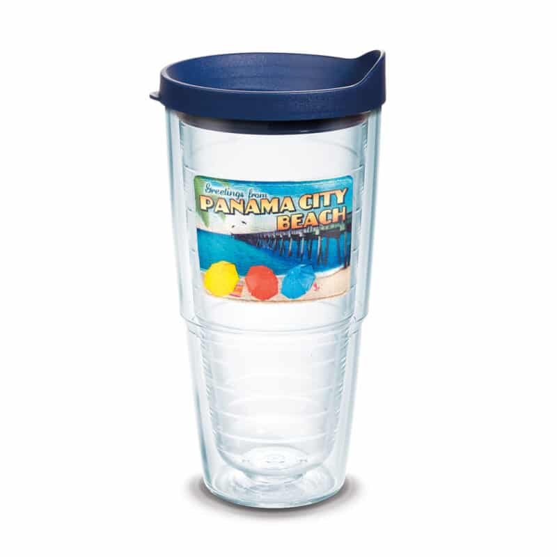 Custom Tervis® Classic Tumbler Enhanced Embroidered Emblem - 24 oz. - 5