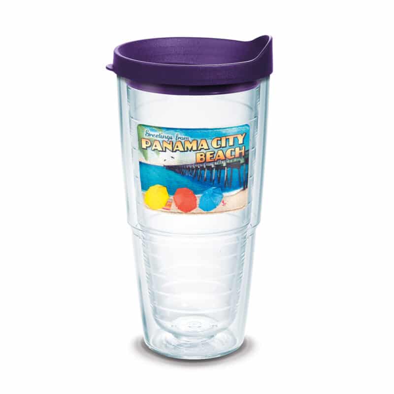 Custom Tervis® Classic Tumbler Enhanced Embroidered Emblem - 24 oz. - 7