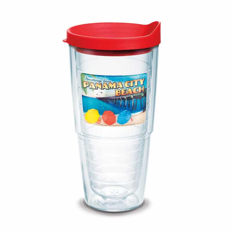 Custom Tervis® Classic Tumbler Enhanced Embroidered Emblem - 24 oz. - 8