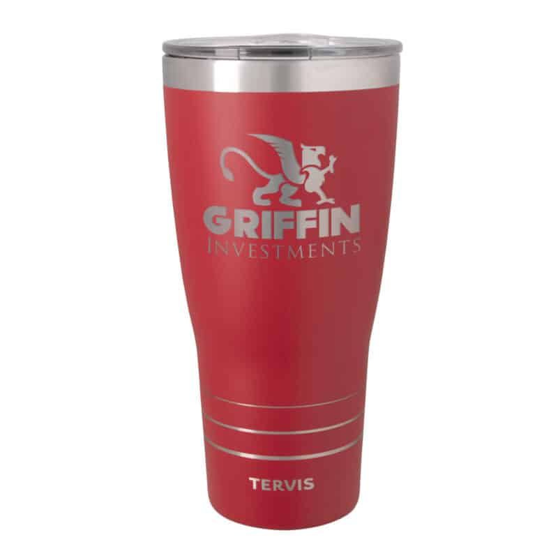 Custom Tervis® Powder-Coated Stainless Steel Traveler® Tumbler - 30 oz. - 2